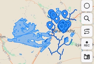 Collezione di oggetti GeoJSON