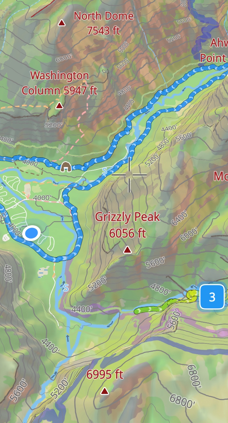 Mapa com relevo 3D
